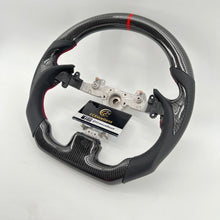 Load image into Gallery viewer, CCexcellent For Infiniti G37 2008/2009/2010/2011/2012/2013 carbon fiber steering wheel with thumbgrips 5
