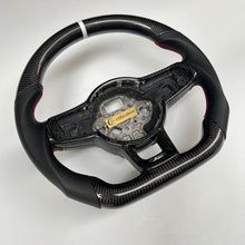 Load image into Gallery viewer, CCExcellent for Volkswagen MK7 2015-2019 carbon fiber steering wheel silver stripe
