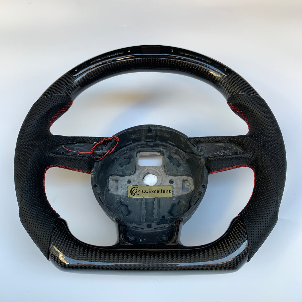 CCexcellent carbon fiber steering wheel for Audi b8 S3 Sportback