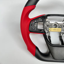 Load image into Gallery viewer, Custom CCexcellent carbon fiber steering wheel for Honda 2016+10th gen civic
