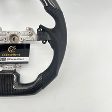 Load image into Gallery viewer, CCexcellent For Infiniti G37 2008/2009/2010/2011/2012/2013 black carbon fiber steering wheel-1
