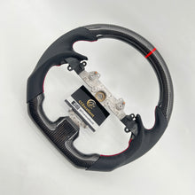 Load image into Gallery viewer, CCexcellent For Infiniti G37 2008/2009/2010/2011/2012/2013 black carbon fiber steering wheel with perforated leather 2
