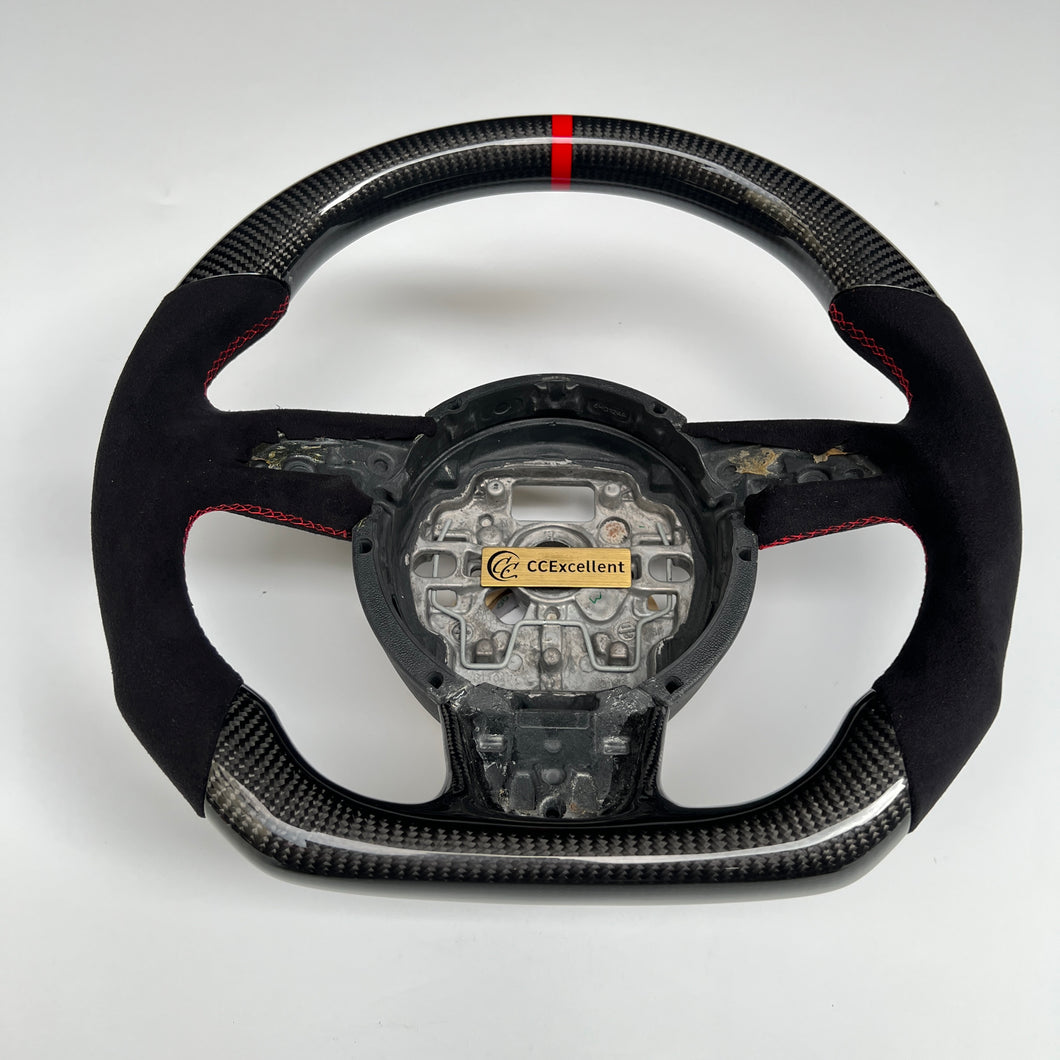 Customized CCexcellent  For Audi b8 2008-2015 carbon fiber steering wheel