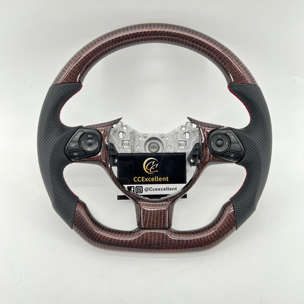 CCexcellent -For Subaru BRZ 2016 2017 2018 2019 carbon fiber steering wheel