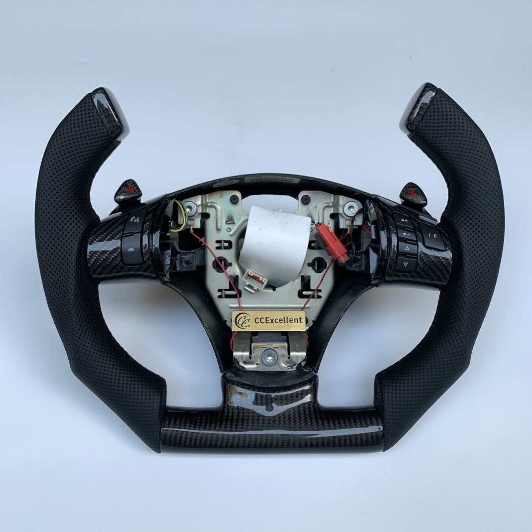 CCexcellent For Chevrolet Corvette C6 Z06 C6 2005 2006 2007 2008 2009 2010 2011 2012 2013 carbon fiber steering wheel