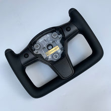 Load image into Gallery viewer, CCexcellent For Tesla 2017-2021 Model Y carbon fiber steering wheel with F1 design
