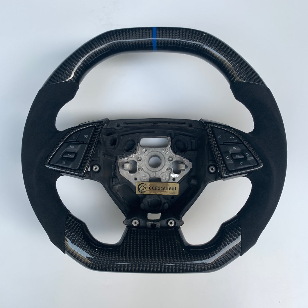 CCexcellent  For Chevrolet Corvette C7 2014 2015 2016 2017 2108 2019 carbon fiber steering wheel
