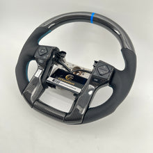 Load image into Gallery viewer, CCExcellent for Toyota Tundra  2018-2020 carbon fiber steering wheel blue stitching
