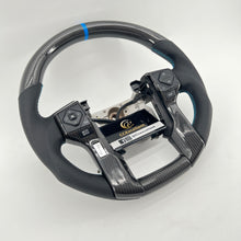 Load image into Gallery viewer, CCExcellent for Toyota Tundra  2018-2020 carbon fiber steering wheel blue stripe
