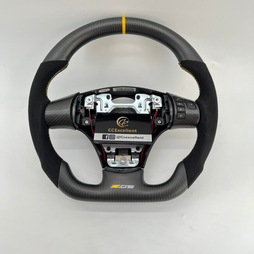 customized CCexcellent   For Chevrolet Corvette C6 Z06 C6 2005 2006 2007 2008 2009 2010 2011 2012 2013 carbon fiber steering wheel