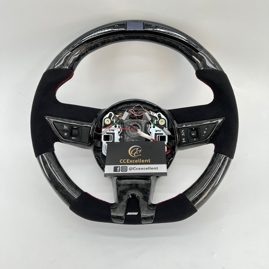 customized CCexcellent  For Chevrolet  Camaro 2010-2011  carbon fiber steering wheel