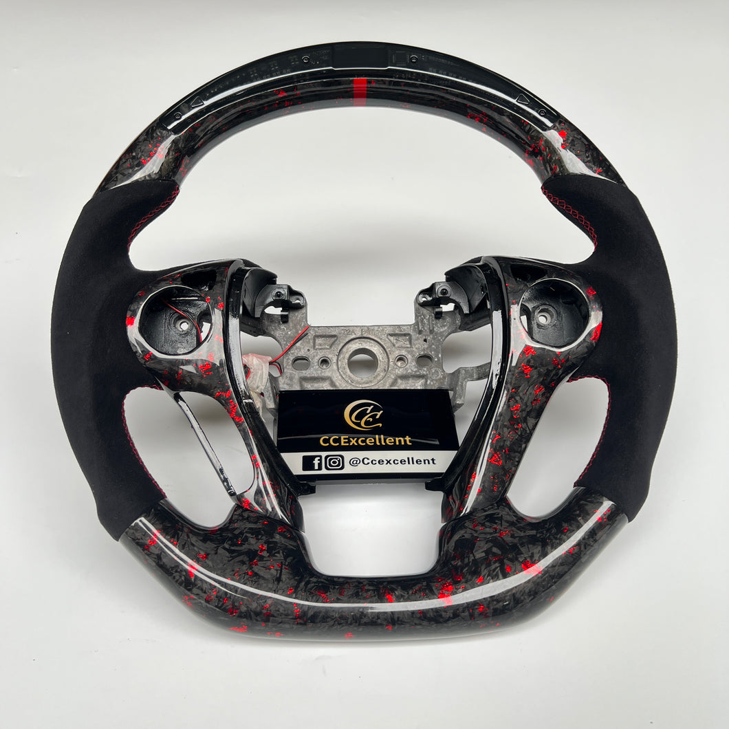 CCexcellent For Honda Pilot 2016-2018 carbon fiber steering wheel