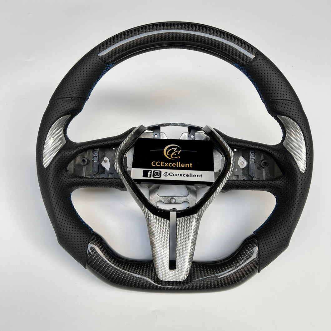 CCexcellent For Infiniti Q50 2018 2019 carbon fiber steering wheel