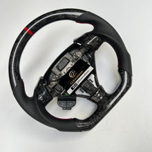 Load image into Gallery viewer, CCexcellent  For Acura 2004 2005 2006 2007 2008 TSX carbon  fiber steering wheel with black perforated leather sides
