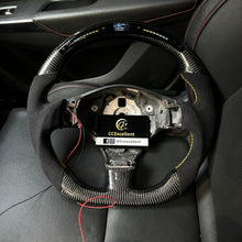 Load image into Gallery viewer, CCexcellent  For Maserati Gran Turismo  carbon  fiber steering wheel with LED at the top
