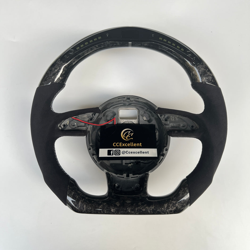 CCexcellent carbon fiber steering wheel for Audi b8 S3 Sportback