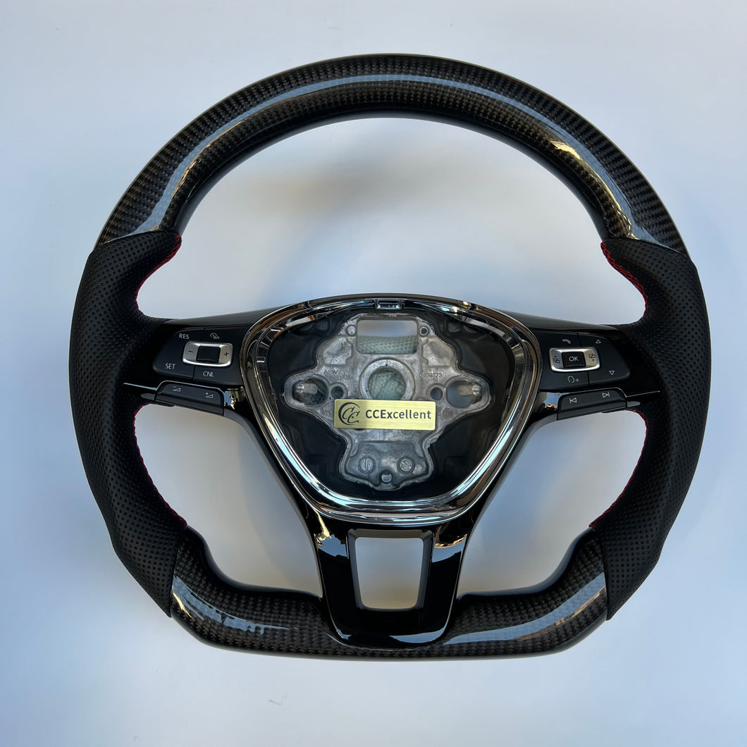 CCExcellent For Volkswagen VW Golf 7 carbon fiber steering wheel