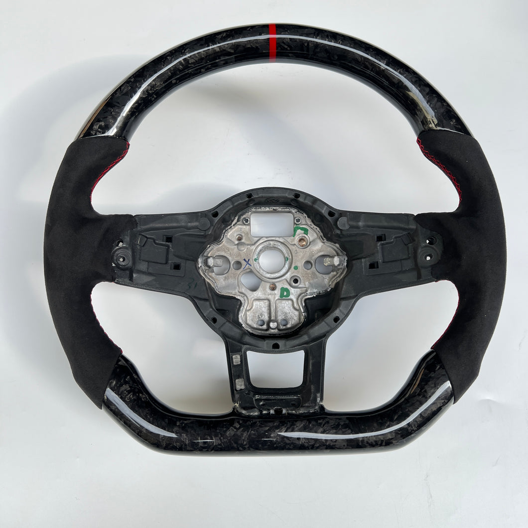 CCExcellent For Volkswagen VW Golf 7 GTI / MK7 / Polo GTI Scirocco 2015 2016 carbon fiber steering wheel 15