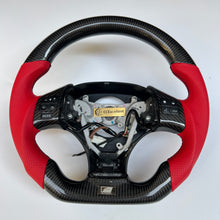 Load image into Gallery viewer, CCExcellent For Lexus IS250/IS300/IS350 2006-2013 carbon fiber steering wheel red
