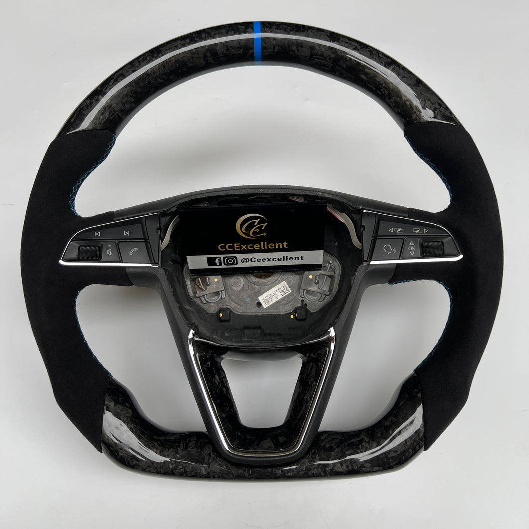 CCExcellent For Seat Arona 2017-2020 carbon fiber steering wheel