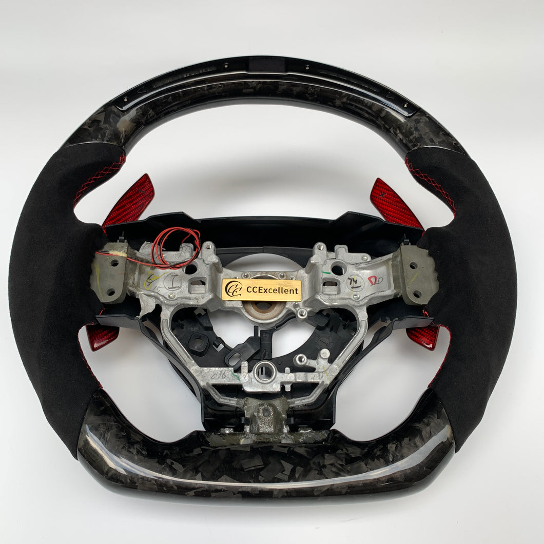 CCExcellent For Lexus CT200H 2014-2018 carbon fiber steering wheel e