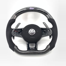 Load image into Gallery viewer, CCExcellent for Volkswagen mk7 2015-2019 carbon fiber steering wheel black alcantara
