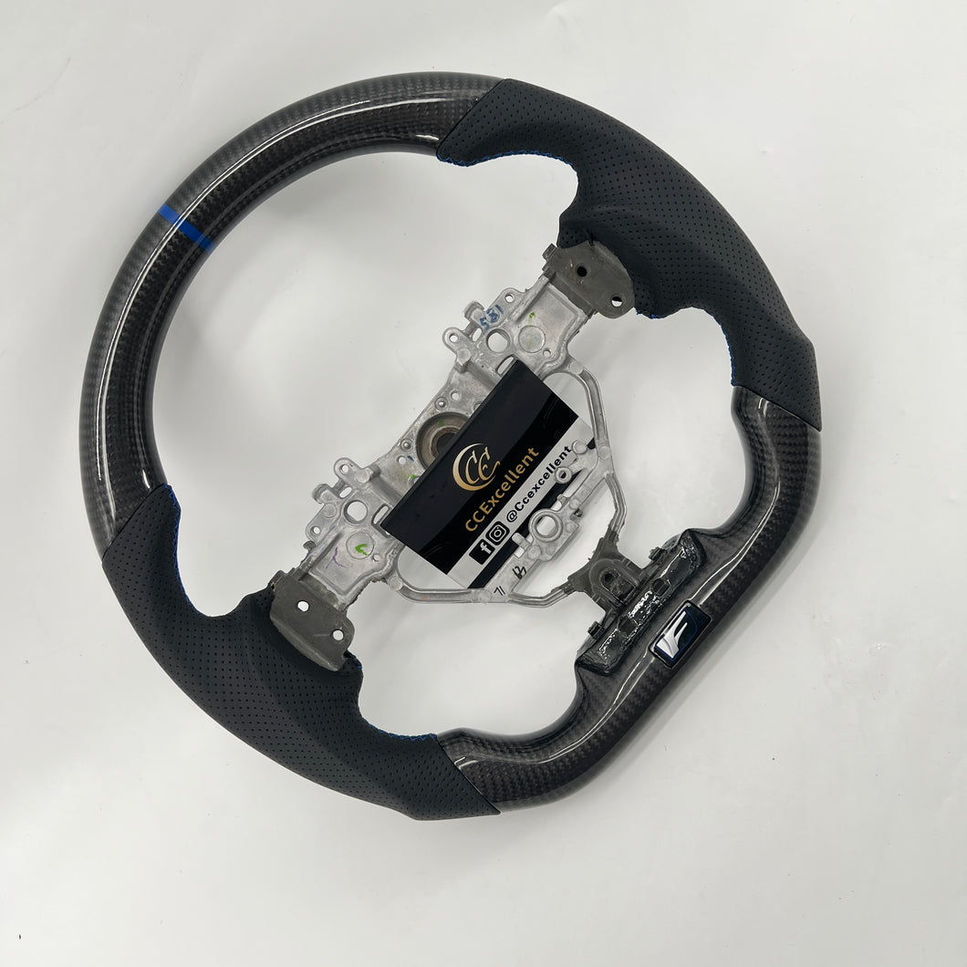 CCExcellent For Lexus CT200H 2014-2018 carbon fiber steering wheel c