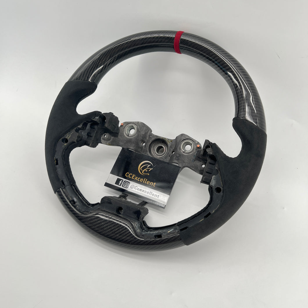 CCExcellent For Kia Cerato 2013-2017 carbon fiber steering wheel