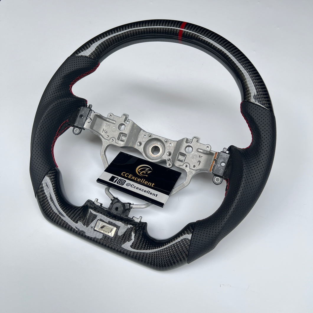 CCExcellent For Lexus RC300 RC350 2014-2020 carbon fiber steering wheel a