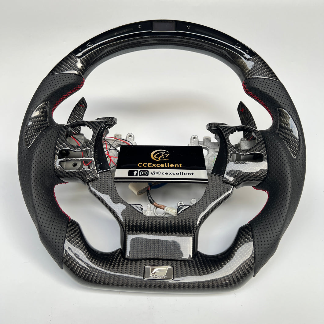 CCExcellent For Lexus RCF F sport / IS200t 2016-2017 carbon fiber steering wheel