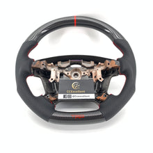 Load image into Gallery viewer, CCExcellent for Toyota Tundra  2007-2013 carbon fiber steering wheel red stitching
