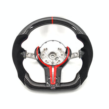 Load image into Gallery viewer, Ccexcellent-BMW F series M1 M2 F87 M3 F80 M4 F82 F83  carbon fiber steering wheel with trim cover
