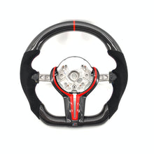 Load image into Gallery viewer, Ccexcellent-BMW F series M1 M2 F87 M3 F80 M4 F82 F83  carbon fiber steering wheel with trim cover
