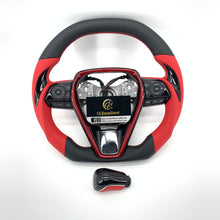 Load image into Gallery viewer, CCexcellent-Toyota 8th gen Camry /SE/XSE/TRD carbon fiber steering wheel
